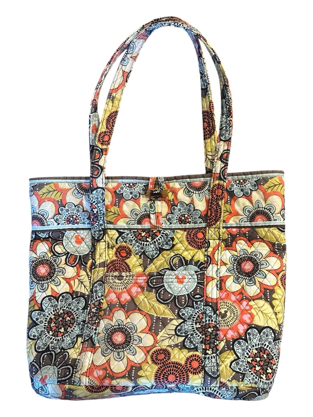 Vera Bradley Disney Mickey’s Perfect Petals Vera Tote Retired